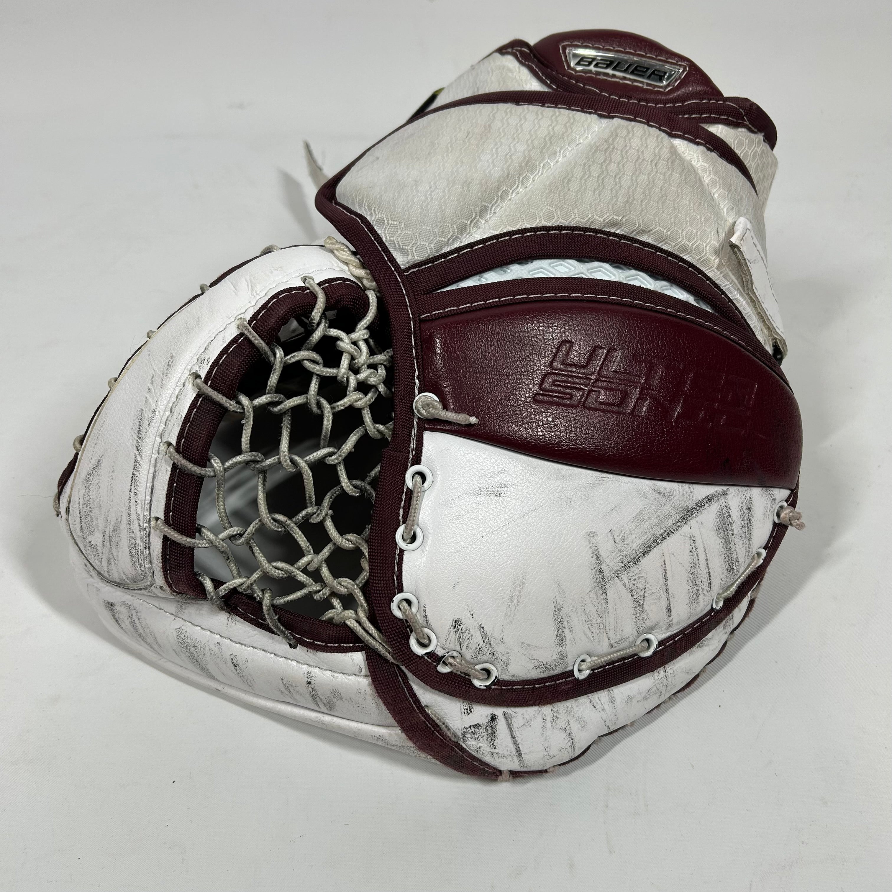 Bauer Supreme UltraSonic - Gant de gardien de but Pro Stock d'occasion (marron)